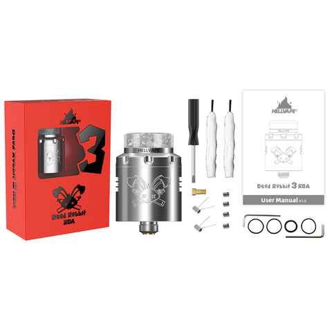 Hellvape Dead Rabbit RDA V3 On White Background