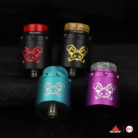 Hellvape Dead Rabbit RDA V3 On White Background