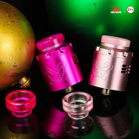Hellvape Dead Rabbit V3 RDA: Dual Adjustable Airflow Tank