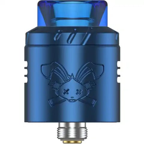 Hellvape Dead Rabbit Solo RDA Blue On White Background