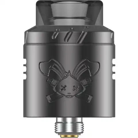 Hellvape Dead Rabbit Solo RDA Gunmetal On White Background