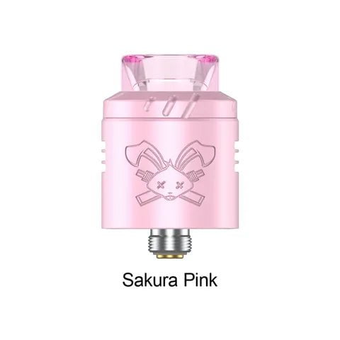 Hellvape Dead Rabbit Solo RDA Sakura Pink On White Background