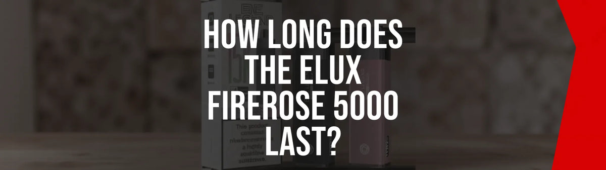Elux Firerose 5000 rechargeable vape