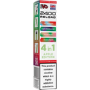 IVG 2400 Reload 4-in-1 Multi Flavour Prefilled Vape Pods Apple Edition
