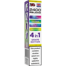 IVG 2400 Reload 4-in-1 Multi Flavour Prefilled Vape Pods Grape Edition