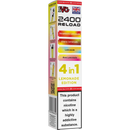 IVG 2400 Reload 4-in-1 Multi Flavour Prefilled Vape Pods Lemonade Edition