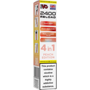 IVG 2400 Reload 4-in-1 Multi Flavour Prefilled Vape Pods Peach Edition
