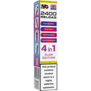 IVG 2400 Reload 4-in-1 Multi Flavour Prefilled Vape Pods Plum Edition