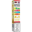 IVG 2400 Reload 4-in-1 Multi Flavour Prefilled Vape Pods Yellow Edition