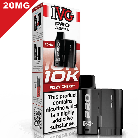 IVG Pro Prefilled Replacement Pods Fizzy Cherry 20mg