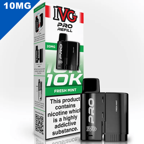 IVG Pro Prefilled Replacement Pods Fresh Mint 10mg