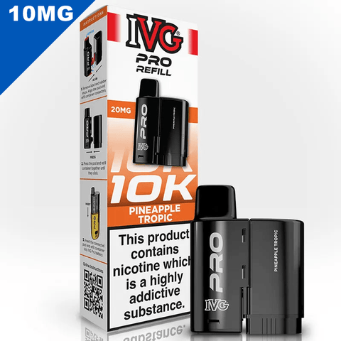 IVG Pro Prefilled Replacement Pods Pineapple Tropic 10mg