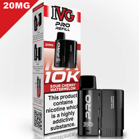 IVG Pro Prefilled Replacement Pods Sour Cherry Watermelon 20mg