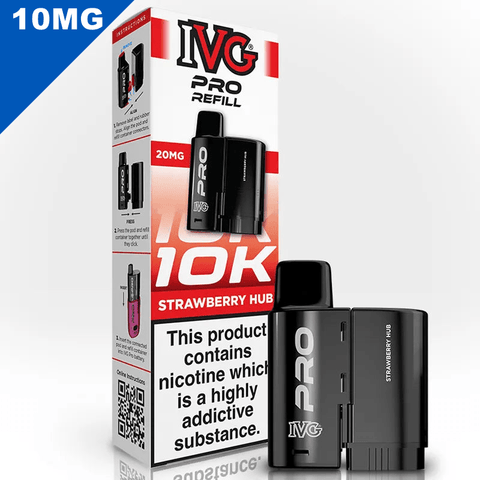 IVG Pro Prefilled Replacement Pods Strawberry Hub 10mg