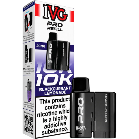 IVG Pro Prefilled Replacement Pods Blackcurrant Lemonade