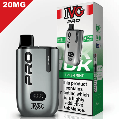 IVG Pro Vape Pod Kit Fresh Mint 20mg