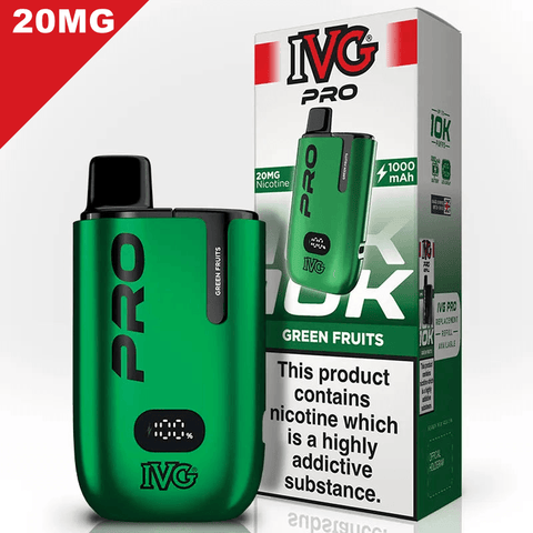 IVG Pro Vape Pod Kit Green Fruits 20mg