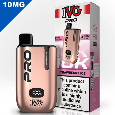 IVG Pro Vape Pod Kit Strawberry Ice 10mg