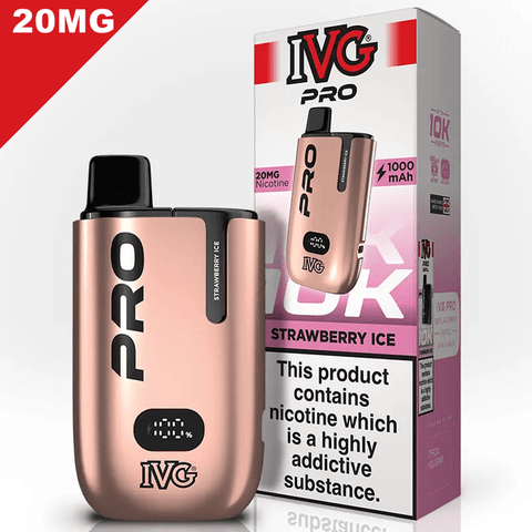 IVG Pro Vape Pod Kit Strawberry Ice 20mg
