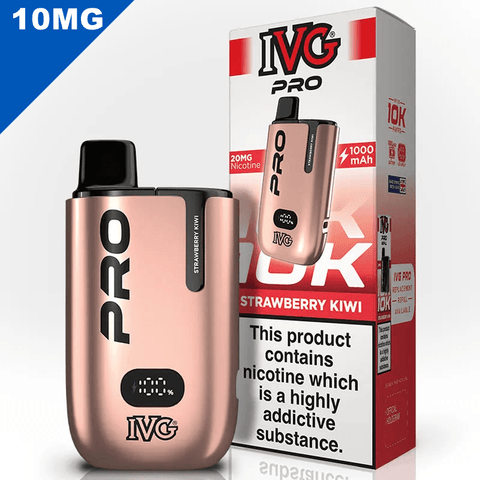 IVG Pro Vape Pod Kit Strawberry Kiwi 10mg