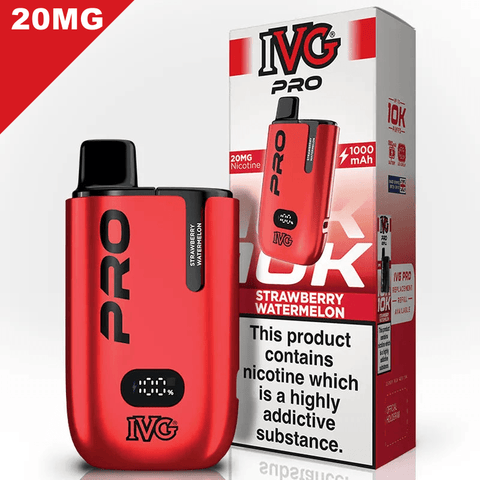 IVG Pro Vape Pod Kit Strawberry Watermelon 20mg