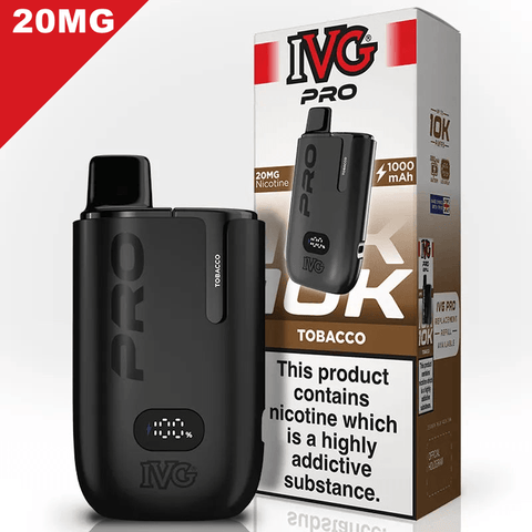 IVG Pro Vape Pod Kit Tobacco 20mg