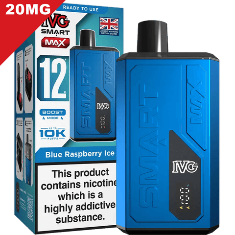 IVG Smart Max Prefilled Pod Kit Blue Raspberry Ice 20mg