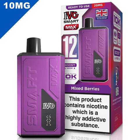 IVG Smart Max Prefilled Pod Kit Mixed Berries 10mg