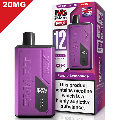 IVG Smart Max Prefilled Pod Kit Purple Lemonade 20mg