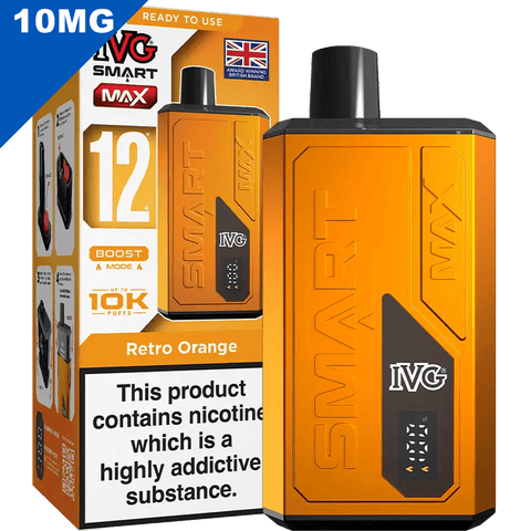 IVG Smart Max Prefilled Pod Kit Retro Orange 10mg