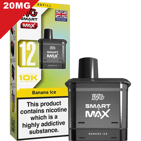 IVG Smart Max Replacement Prefilled Pods Banana Ice 20mg