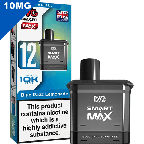 IVG Smart Max Replacement Prefilled Pods Blue Razz Lemonade 10mg
