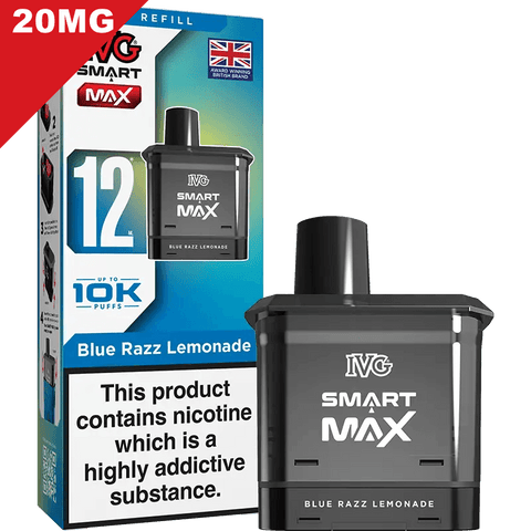 IVG Smart Max Replacement Prefilled Pods Blue Razz Lemonade 20mg