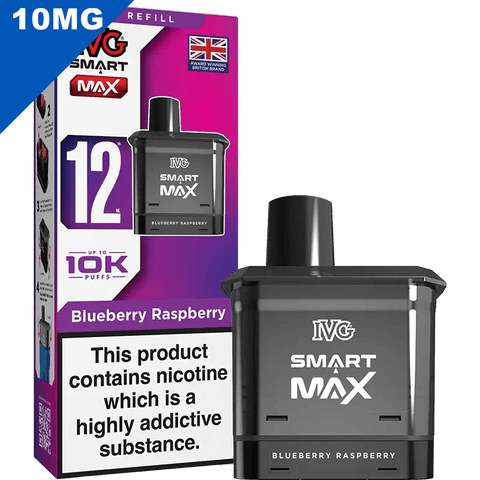 IVG Smart Max Replacement Prefilled Pods Blueberry Raspberry 10mg