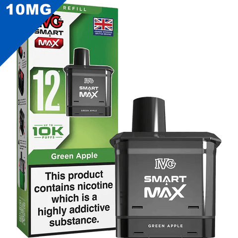 IVG Smart Max Replacement Prefilled Pods Green Apple 10mg