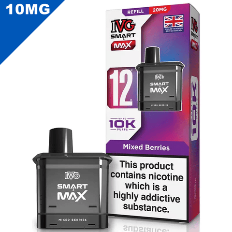 IVG Smart Max Replacement Prefilled Pods Mixed Berries 10mg