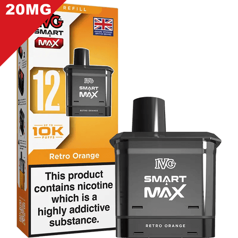 IVG Smart Max Replacement Prefilled Pods Retro Orange 20mg