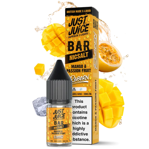 Just Juice Bar Reborn Mango & Passion Fruit Nic Salt