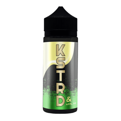 KSTRD 100ml Shortfill E-Liquids APPL Pie & KSTRD On White Background