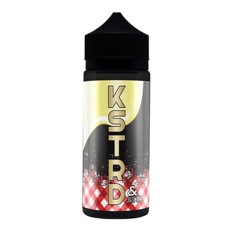 KSTRD 100ml Shortfill E-Liquids Just Jam & KSTRD On White Background