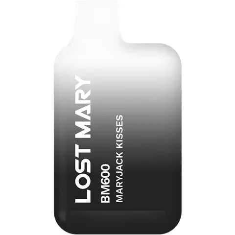 Lost Mary BM600 Disposable Device by Elf Bar Maryjack Kisses On White Background