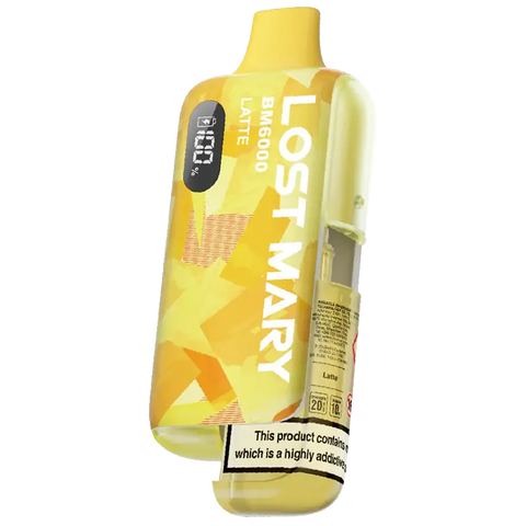 Lost Mary BM6000 Prefilled Pod Vape Kit Latte