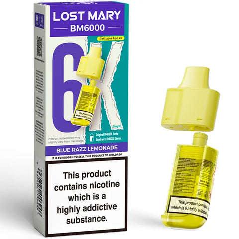 Lost Mary BM6000 Prefilled Pods + Refill Container