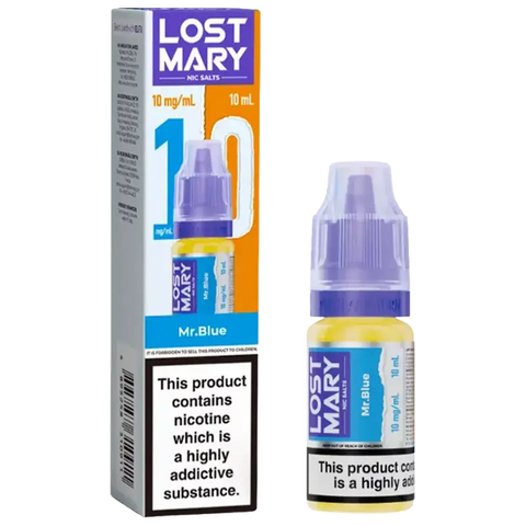 Lost Mary 10ml Nic Salts Mr Blue