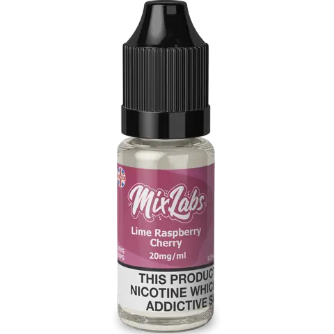 Mix Labs Nic Salts 10ml Lime Raspberry Cherry