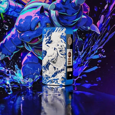 Dotmod dotBox 220W V2 Blue Engraved Tortank Limited Edition Mod
