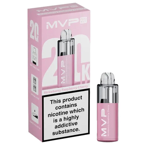 Innokin MVP 20k Replacement Pods Strawberry Raspberry Cherry