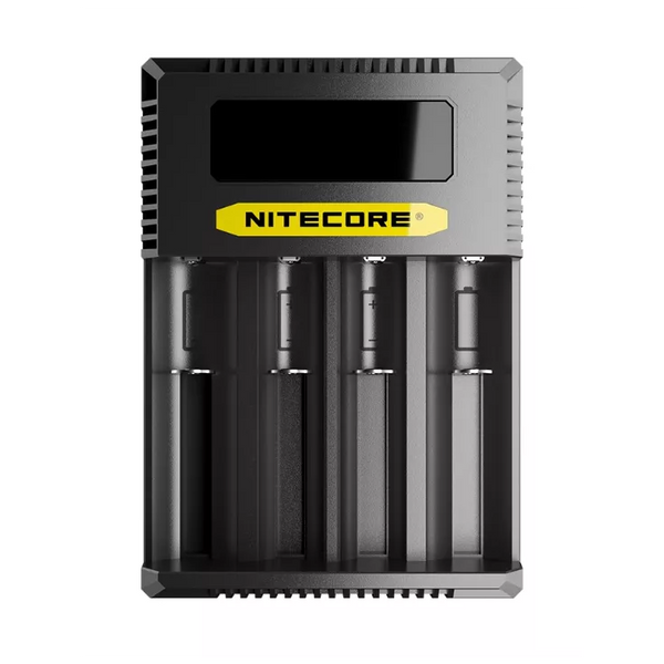 nitecore ci4 4 bay battery charger on white background