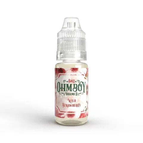 Ohm Boy Volume II Nic Salts Wild Strawberry / 5mg On White Background