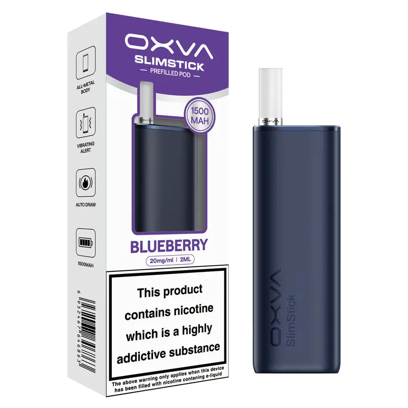 OXVA Slim Stick Kit | All-Day 1500mAh Battery & Prefilled Pods OXVA Slim Stick Kit | All-Day 1500mAh Battery & Prefilled Pods